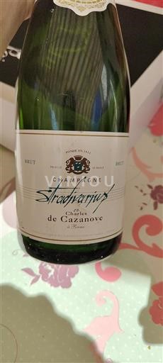 Champagne Charles de Cazanove Stradivarius Ikke årgangsbestemt