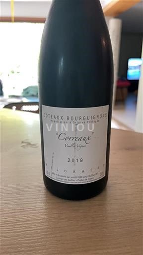 Borgogna Coteaux borgognoni Rijckaert Correaux Vielles Vignes 2019