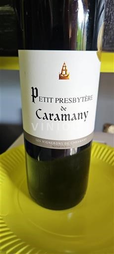 Roussillon Côtes du Roussillon Villages Les Vignerons de Caramany Petit Presbytère de Caramany 2022