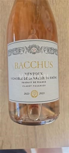 Údolí Rhôny Ventoux Claret-Tournier Bacchus 2023