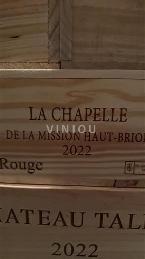 Bordeaux Pessac-Léognan Château La Mission Haut-Brion La Chapelle 2022