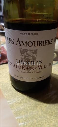 Rhônevallei Côtes-du-rhône-villages Les Amouriers 2023