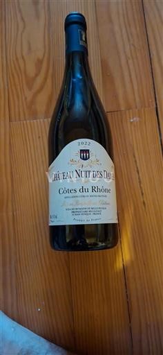 Valle del Ródano Côtes del Ródano Château Nuit des Dames 2022