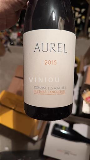 Languedoc Domaine Les Aurelles Aurel 2015
