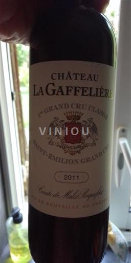 Bordeaux Saint-Émilion Grand Cru Grand Cru Château La Gaffelière 2011