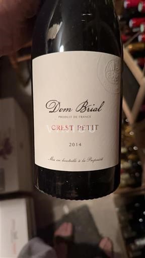 Roussillon Côtes-du-Roussillon Dom Brial Crest Petit 2014