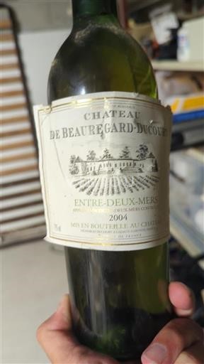 Bordeaux Entre-deux-Mers Château Beauregard-Ducourt 2004