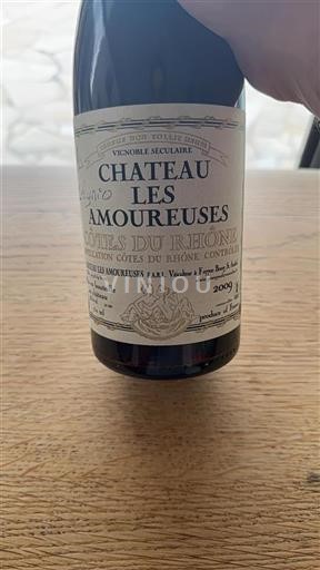 Vallée du Rhône Côtes-du-rhône Château Les Amoureuses 2009