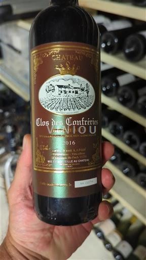 Bordeaux Château Clos des Confréries 2016
