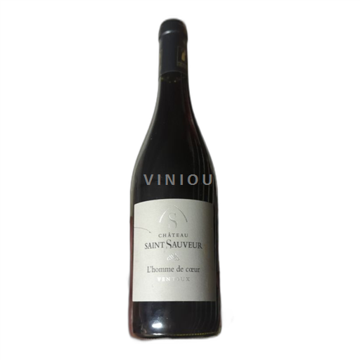 Vin Rouge sec L'homme de cœur Château Saint Sauveur 2016 France Vallée du Rhône Ventoux