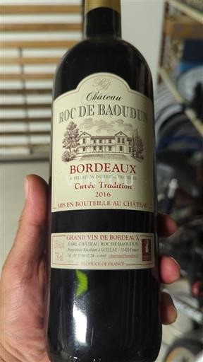 Bordeaux Château Roc de Baudun Tradition 2016