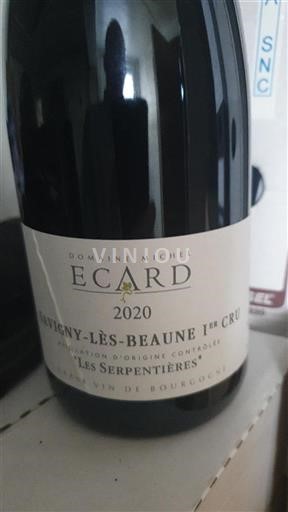 Bourgondië Savigny-lès-Beaune Premier Cru Domaine Michel Ecard Les Serpentières 2020