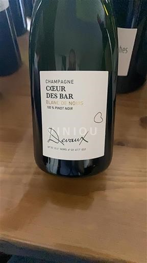 Champagne Devaux Cœur des Bar Icke årgångsbetecknad