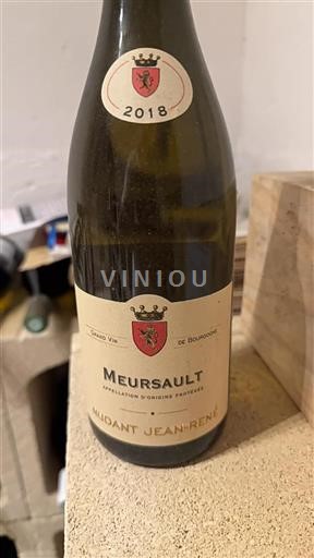 Borgoña Meursault Mudant Jean-René 2018
