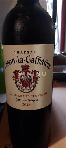 Bordéus Saint-Émilion Grand Cru Premier Grand Cru Classé Château Canon-la-Gaffelière 2018
