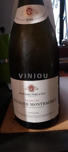 Burgundsko Chevalier-montrachet Grand Cru Bouchard Père & Fils 2016