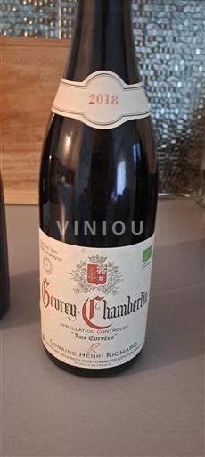 Bourgogne Gevrey-chambertin Domaine Henri Richard Aux Corvées 2018
