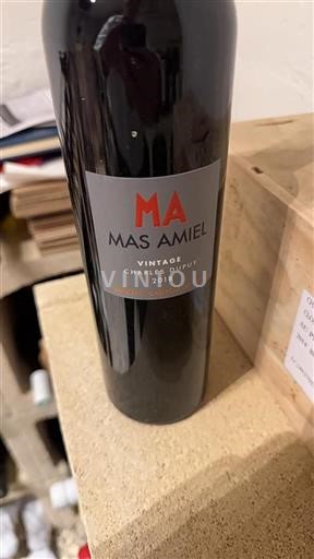 Roussillon Maury Mas Amiel Vintage Charles Dupuy 2018
