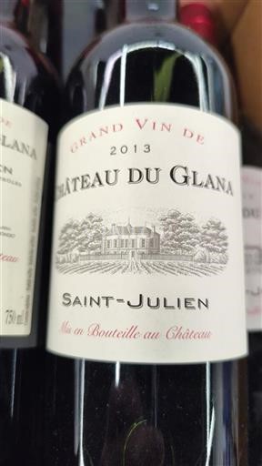 Bordeaux Saint-Julien Château Glana 2013