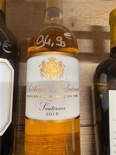 Burdeos Sauternes Premier Cru Suduiraut 2015