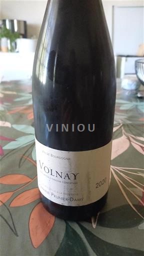 Bourgondië Volnay Domaine Prunier-Damy 2020