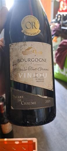 Borgonha Borgonha-passetoutgrain Pierre de Chaume 2021