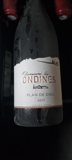 Rhônedalen Ospecificerad Domaine Les Ondines 2017