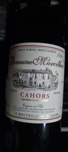 Sud-Ovest Cahors Domaine Marcilhac Senza annata