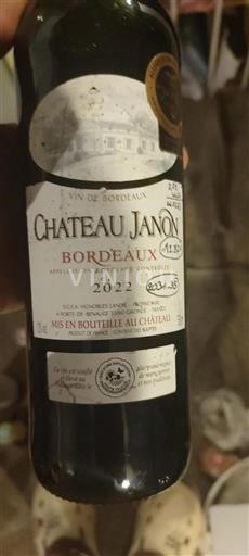 Bordeaux Château Janon 2022