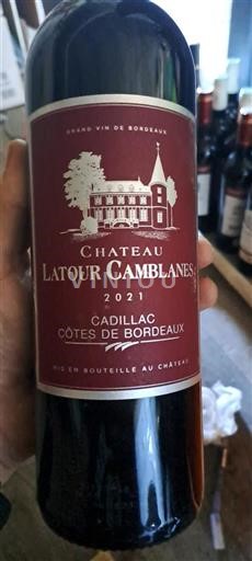 Bordeaux Côtes-de-Bordeaux Château Latour Camblanes 2021