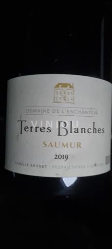 Vallée de la Loire Saumur Domaine L'Enchantoir Terres Blanches 2019