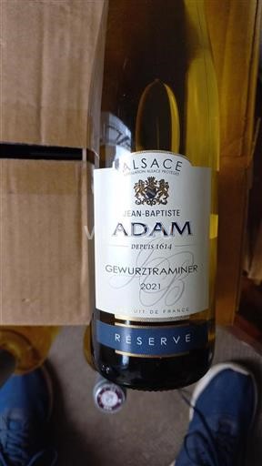 Alsacia Grand Cru Jean-Baptiste Adam Réserve 2021