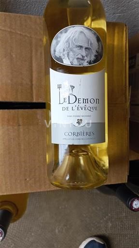 Vin Blanc sec Le Démon de l'Évêque Vins Pierre Richard Non millésimé France Languedoc Corbières