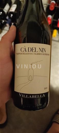 Wines of Veneto Valpolicella Villabella Cà del Nin 2018