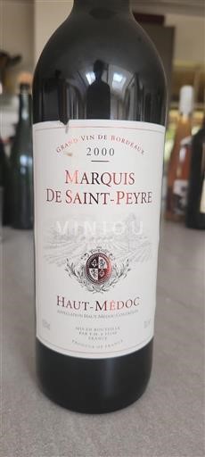 Burdeos Haut-Médoc Marquis de Saint-Peyre 2000