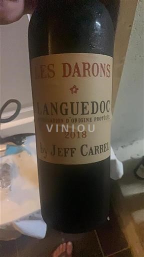 Languedoc Jeff Carrel Les Darons 2018