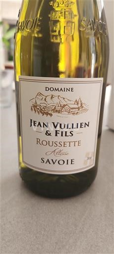 Savoja in Bugey Roussette de Savoie Domaine Jean Vullien & Fils Roussette Altesse 2020