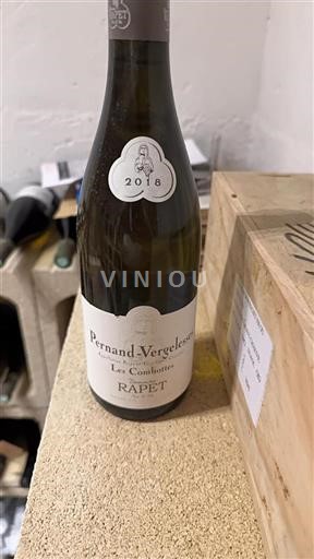 Burgundsko Pernand-Vergelesses Domaine Rapet Les Combottes 2018