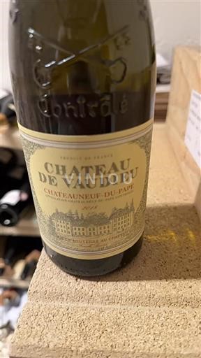 Údolí Rhôny Châteauneuf-du-Pape Château Vaudieu 2018