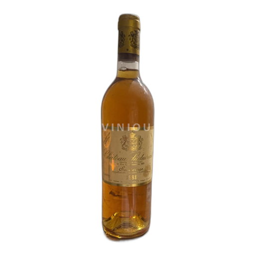 Bordeaux Sauternes Château Suduiraut 1988