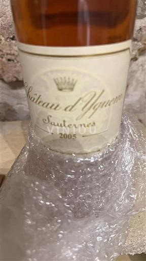 Bordeaux Sauternes Château Yquem 2005