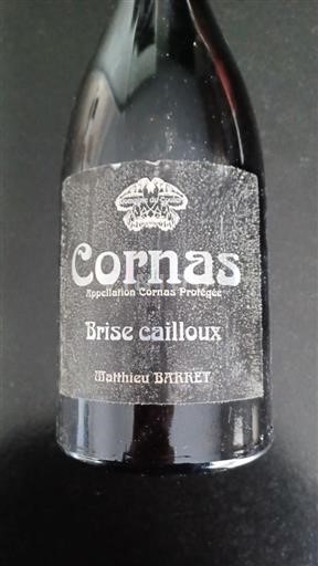 Rhône Valley Cornas Domaine Coulet Brisé cailloux 2020