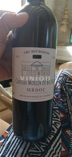 Bordeaux Médoc Cru Bourgeois Château Moulin de Bel Air 2021