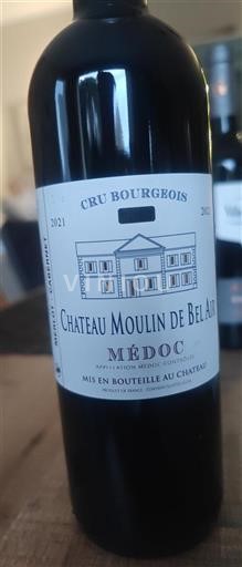 Bordeaux Médoc Cru Bourgeois Château Moulin de Bel Air 2021