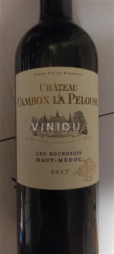 Bordeaux Haut-Médoc Cru Bourgeois Château Cambon La Pelouse 2017