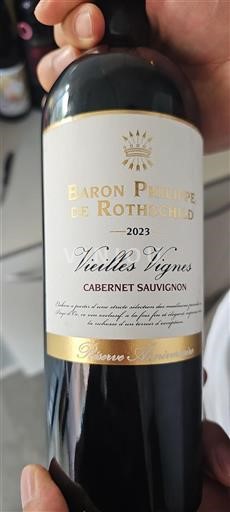 Languedoc-Roussillon Pays d'Oc Baron Philippe de Rothschild Vieilles Vignes 2023
