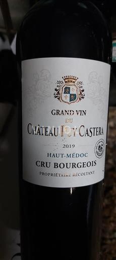 Bordeaux Haut-Médoc Cru Bourgeois Château Puy Castera 2019