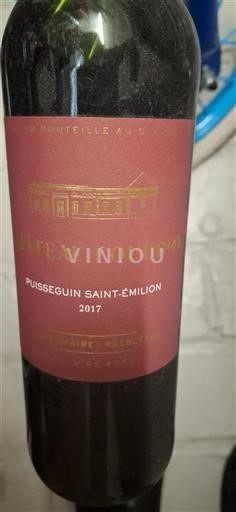 Bordeaux Puisseguin-saint-émilion Château Coudroy 2017