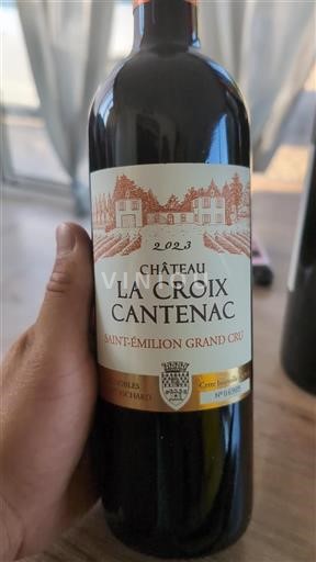 Bordeaux Saint-Émilion Grand Cru Château La Croix Cantenac 2023