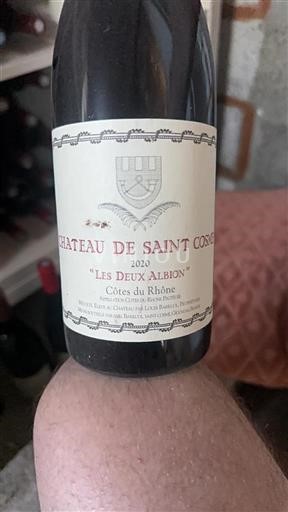Valle del Rodano Côtes-du-Rhône Château Saint Cosme Les Deux Albion 2020
